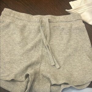 Aritzia Tan Athletic Shorts